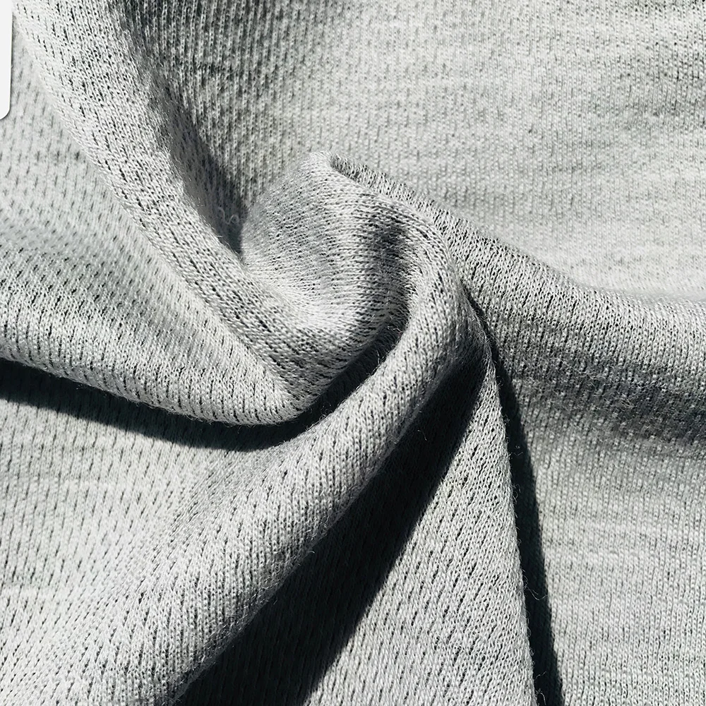 Merino wool suppliers bird eye fabric gray merino wool jersey fabric