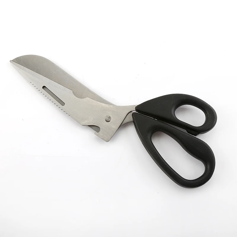 Multifunction food kitchen scissors for chicken meat fish vegetables with PP handle