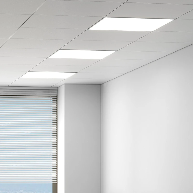 Minimalist Design Office Recessed Mounted Square 60X60 Ultra Slim 36W Ceiling LED Panel Light