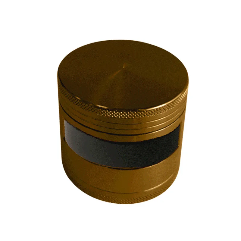 New arrival Wholesale Tobacco Grinder for Dry and Tobacco Portable aluminum Metal Grinder 63mm