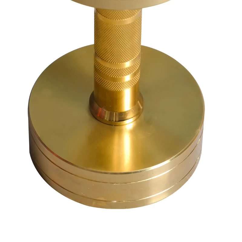 Gym Fitness Body Building Strength Training  Free Weights Steel Chrome Dumbbell