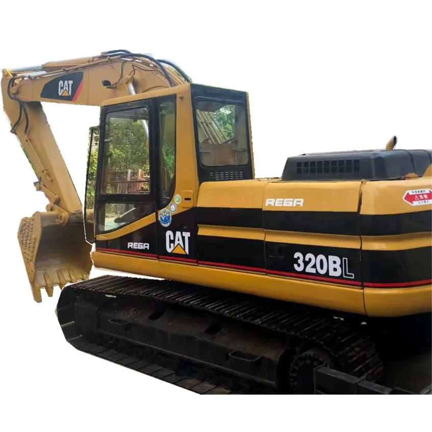 Second hand construction equipment Caterpillar 320bl Crawler Excavator machine japanese used CAT 320BL 320B excavator for sale