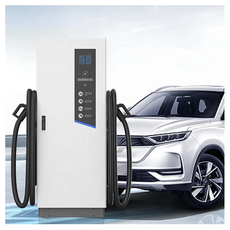 Manufacturer ev charging station price ccs2 ocpp wifi ev charger 60kw with 2 connectors