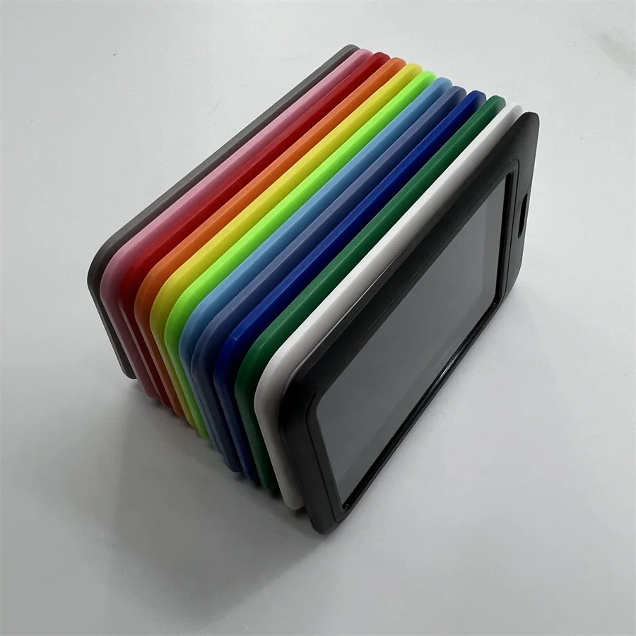 Fashion creative ABS vertical shape slide cover id card holder can be customized logo lanyard with id card holder