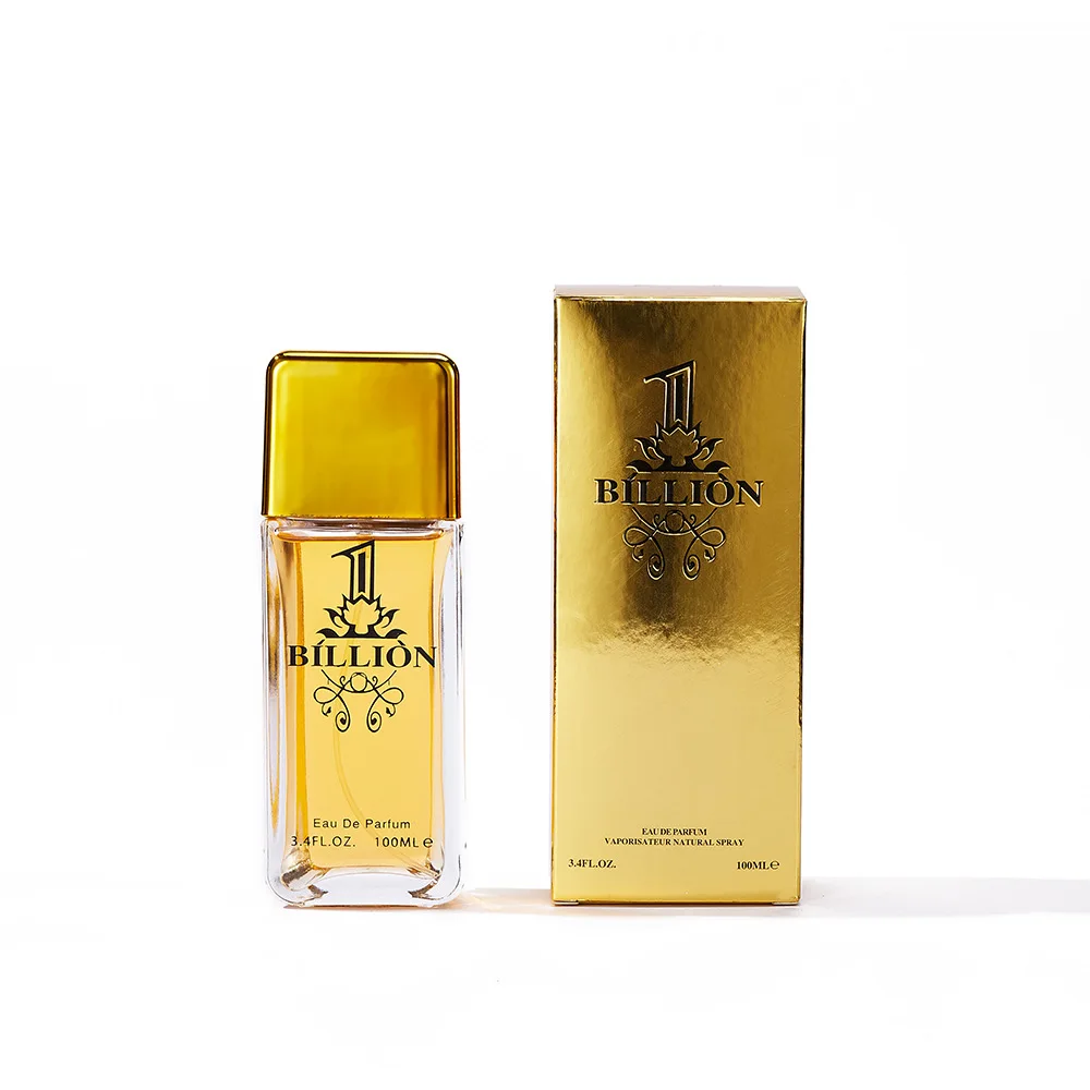 Wholesale BILLION 100ml Eau De Parlum Long Lasting Natural Body Fragrance Perfume Spray for Men and Women
