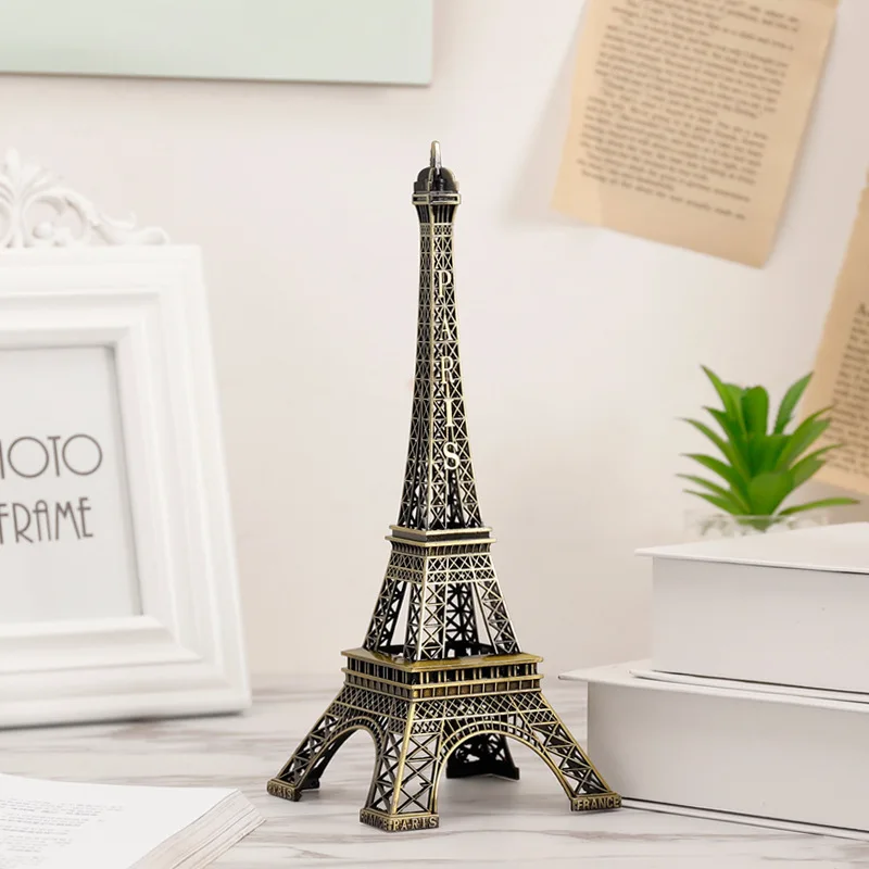 
Nordic Paris Wedding Gifts Creative Decoration Model Metal Iron Eiffel Tower 