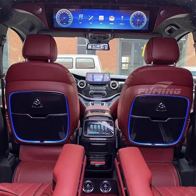 VITO Luxury Maybach Car Mounted Small Table Business Vehicle Interior Modification V-Class Car Installation Metal Cargo Cover