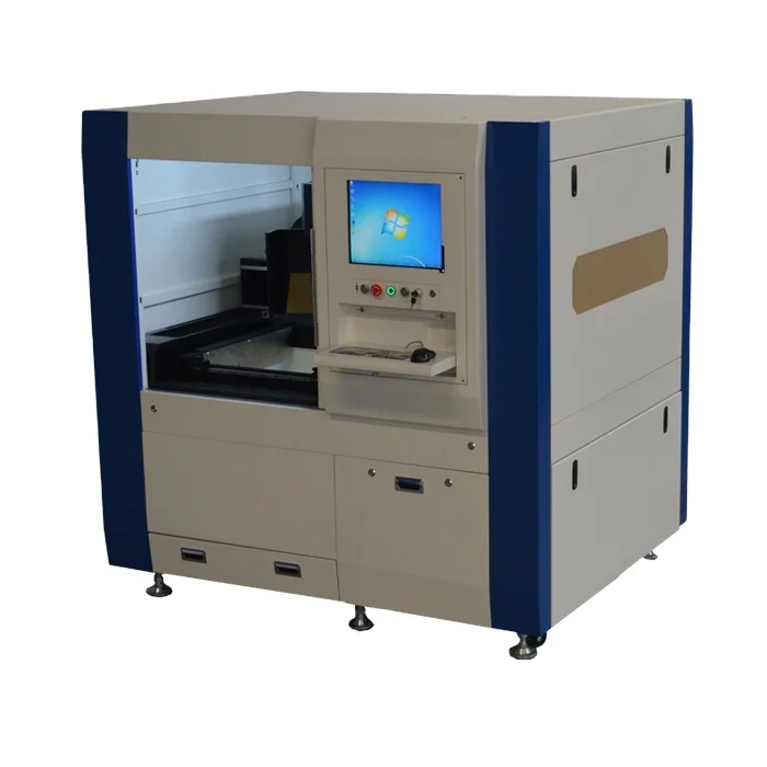 Small Fiber Laser Metal Cutting Machine 6060 1kw 1500w