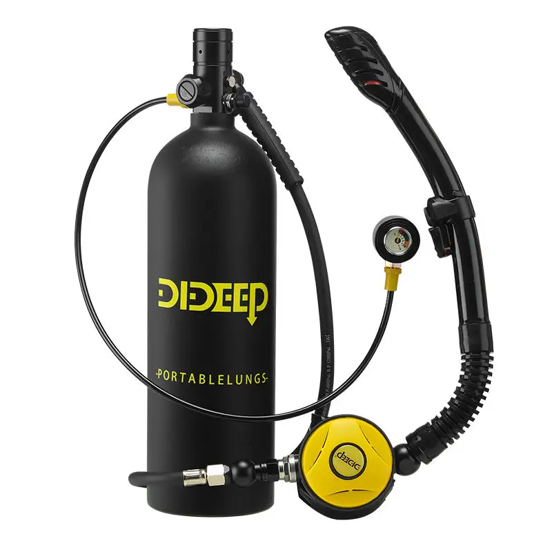 New design ODM 2L portable Aluminum mini lung air tank for diving snorkel 30-40mins scuba tank
