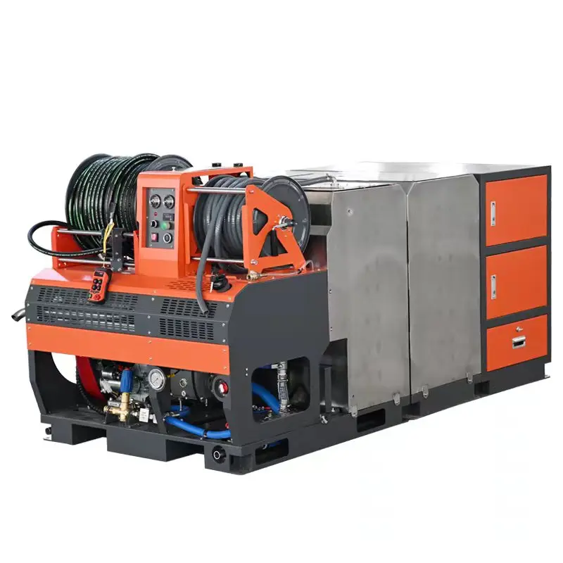 Дизельная струйная Машина для мойки сточных вод 2900psi 17gpm 37hp