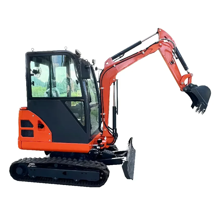 Chuangxin 2024 Mini Excavator 2 Ton Crawler EPA Euro 5 kubota engine digger Free After Sale farm used Excavator Machine Prices