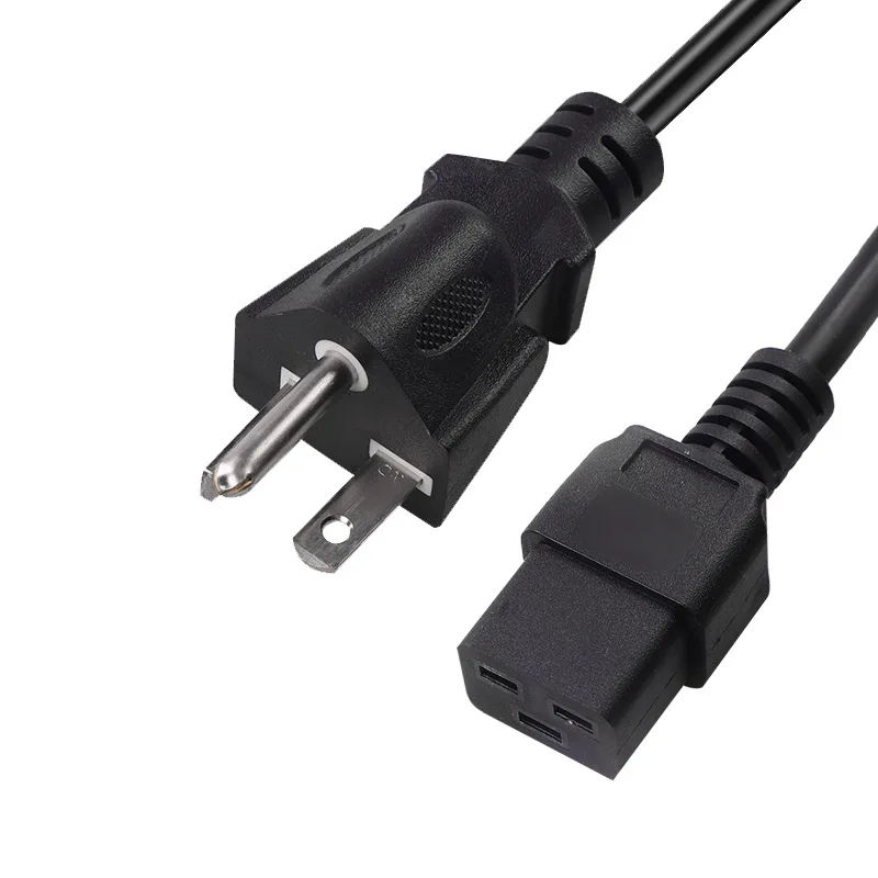Customized US Standard 12AWG NEMA 6-20p to 6-20r AC power cord 3 core power cable power extension cords