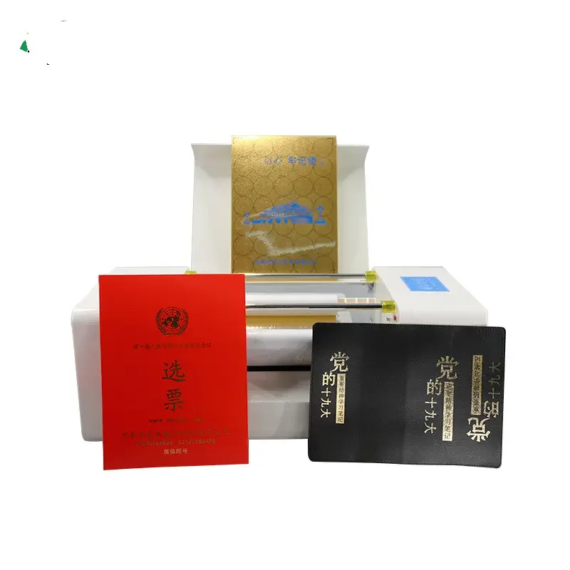 360C Full Automatic Paper Feeding Digital Gold Foil Printing Machine High Speed Foil Printer