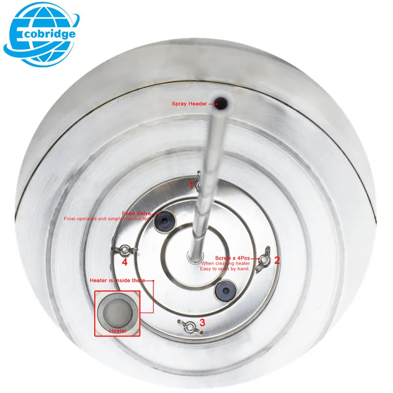 Stainless-Steel Electric Coffee Percolator Electric Dispenser for Various Types of Coffee Multiple Functions Coffee Maker