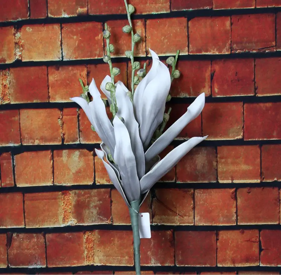 New Eva Artificial Flower Handmade Big Leaf Real Touch Decoration Home Wedding