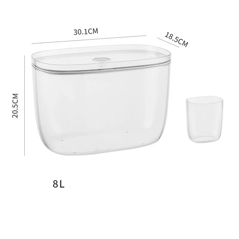 OWNSWING Dry Food Storage Container Airtight Food Storage Container For Rice Grain Food Storage Box With Lid