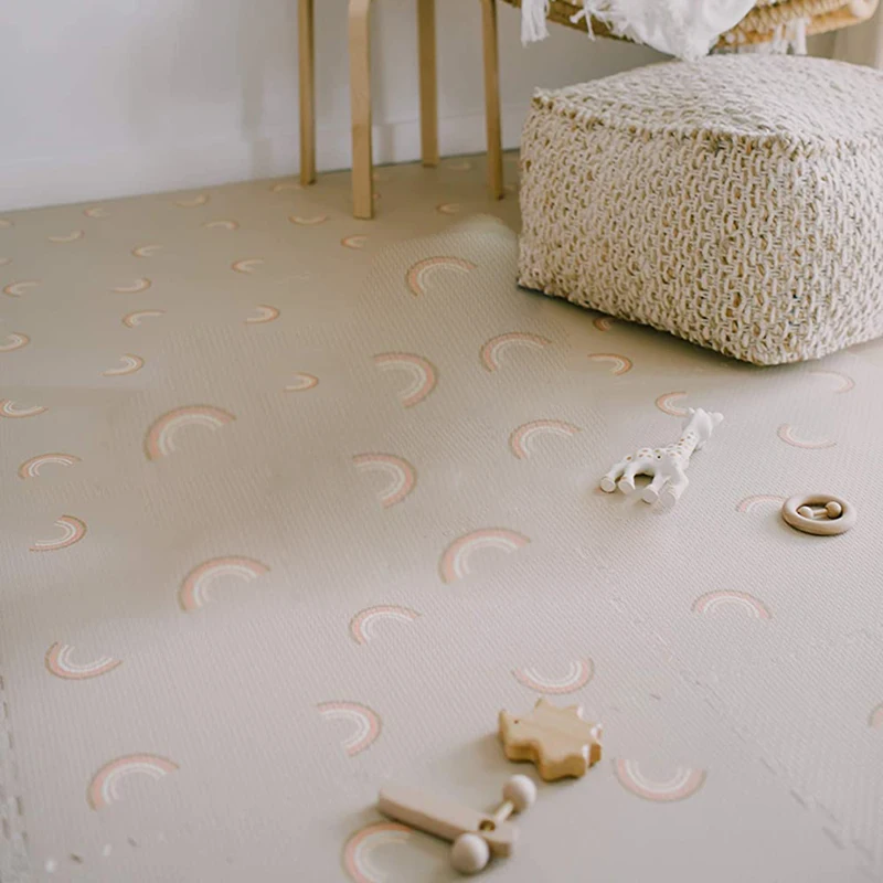 Wholesale Customized EVA Foam Printing Stylish Floor Baby Crawling Puzzle Foam Mat