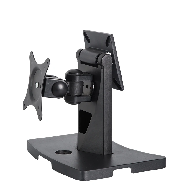 17inch dual monitor screen aluminum alloy lcd touch monitor swivel stand