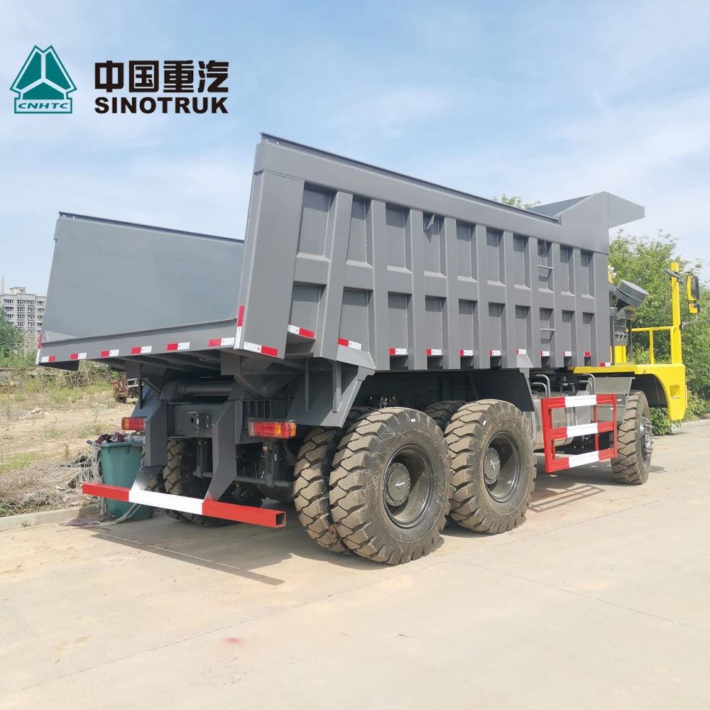 SINOTRUK Howo Series Mining King 371hp 420hp Low Price Off Road Mining Dump Truck 70T Payload Chinese Truck  For Sale