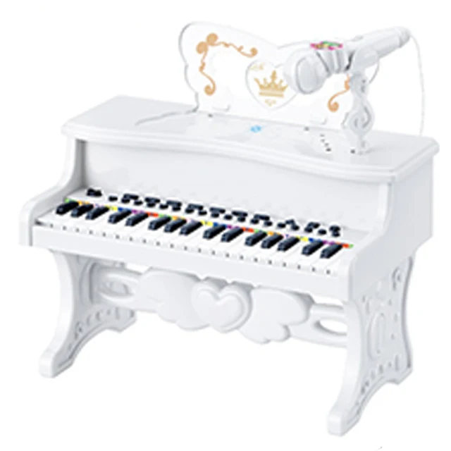 2022 Educational toys 37key Kids Mini plastic Percussion Piano Music Instrument Piano For Children Learn a musical instrument