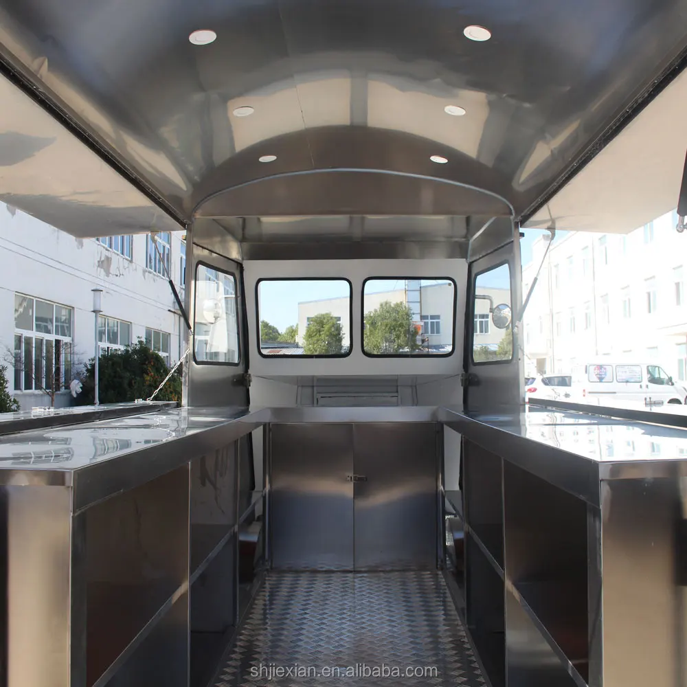 JX-BT450CT beautiful Mini truck food / selling food truck / mobile fast food car for sale