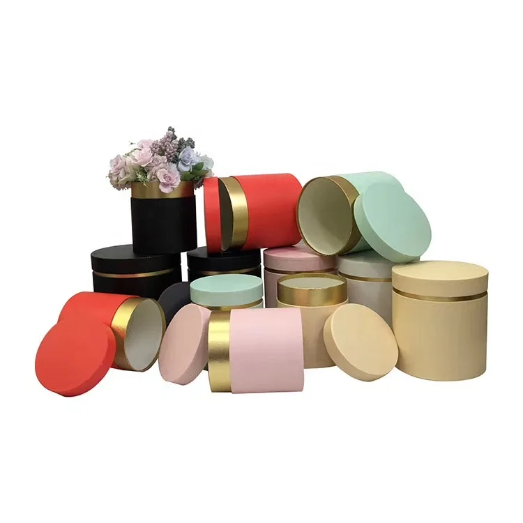 Индивидуальная Роскошная квадратная цилиндрическая картонная подарочная коробка в форме сердца для дня рождения и Дня Святого Валентина, коробка для цветов