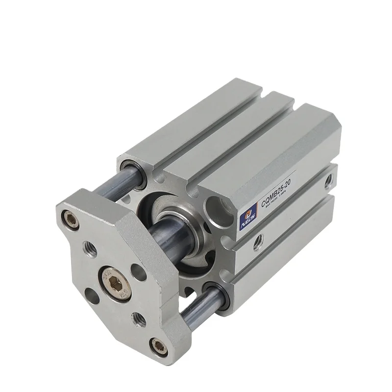 CQMB/CDQMB Series Pneumatic Thin AIR Cylinder SMC Type Double Acting Guide Rod Compact bore 20mm 25mm 32mm stroke 5-100mm