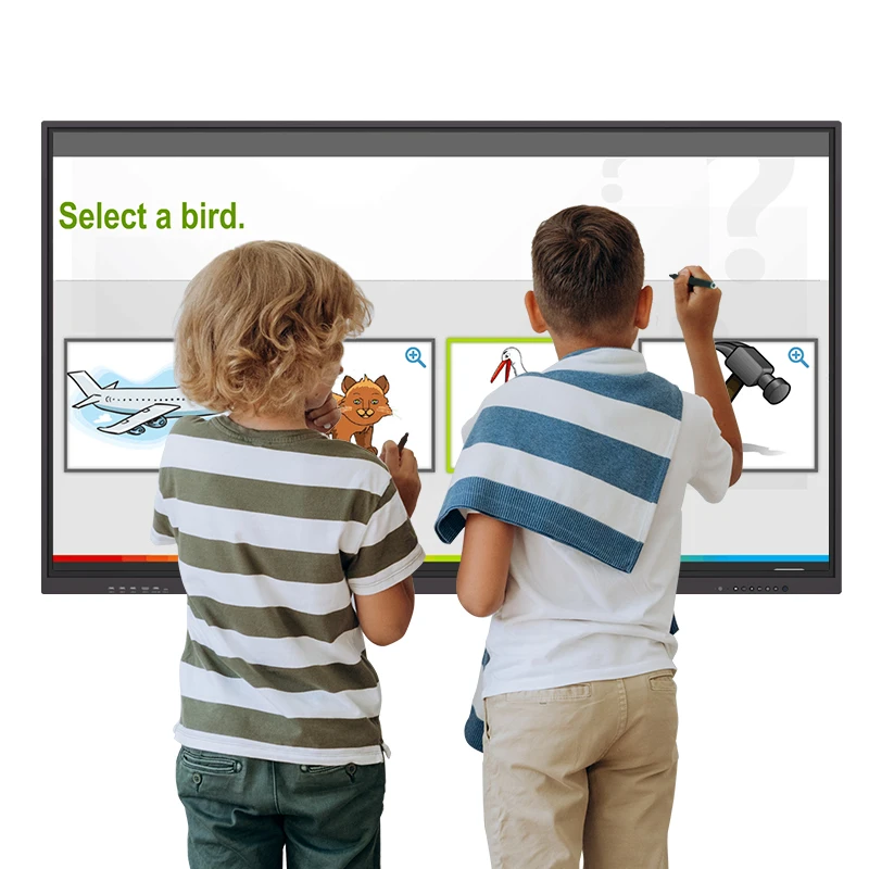 GAOKE E3 Series 55-65 Inch Interactive LCD Smart Board Touch Screen Flat Panel Display for Schools and Education