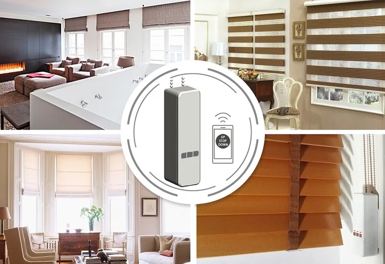 New Smart Home Consumer Electronics Provide Nature Lights Wifi Motorised Blinds Curtain Opener
