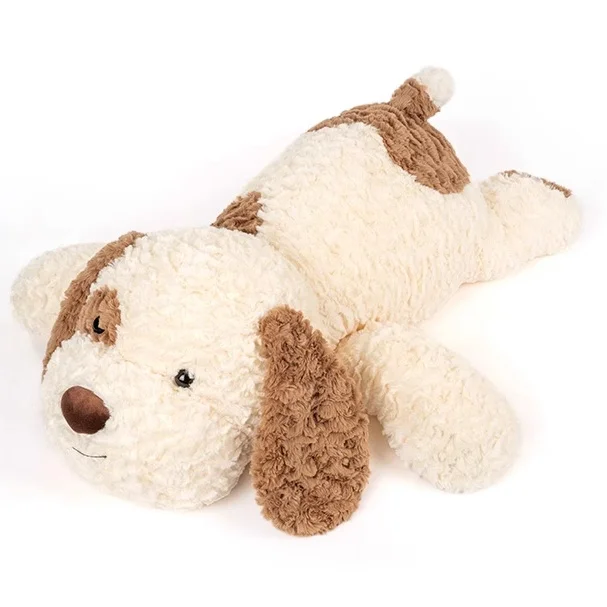 Cute spotted puppy doll sleep soothe plush doll super soft girl heart gift healing department toy wholesale
