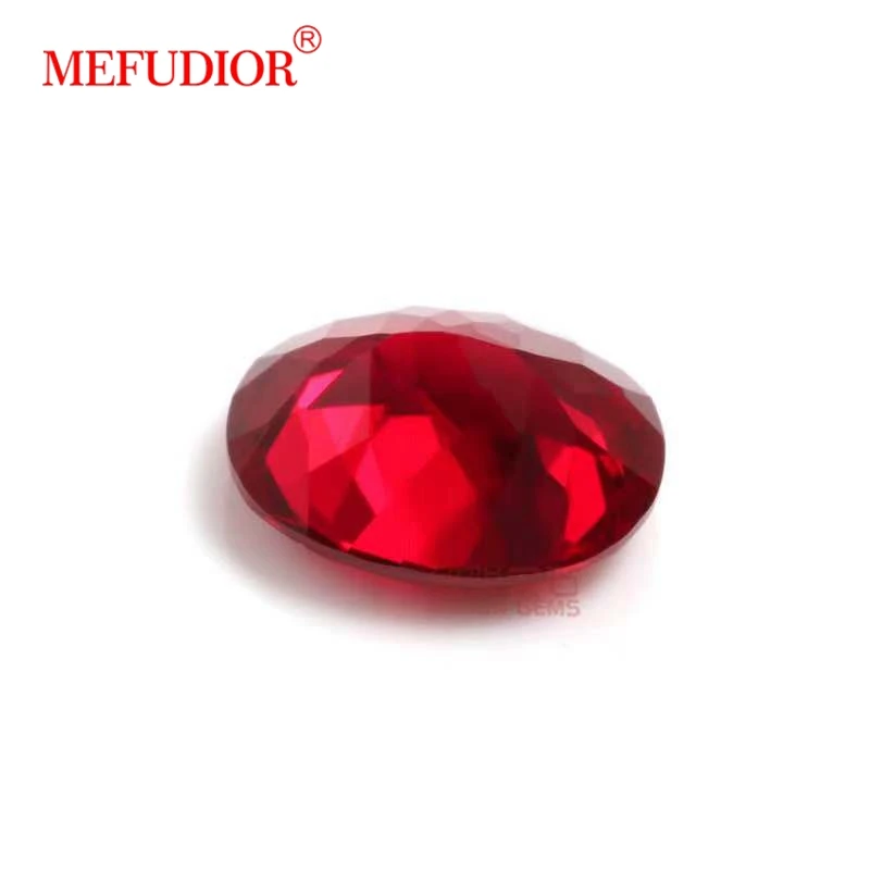Oval ruby  price per stone gemstones 8# Corundum ruby