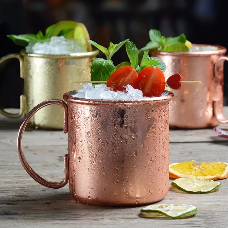 2 oz Copper Cups Cocktail Mule Mugs Drinking Cup Copper Mug Moscow Coffee Cup