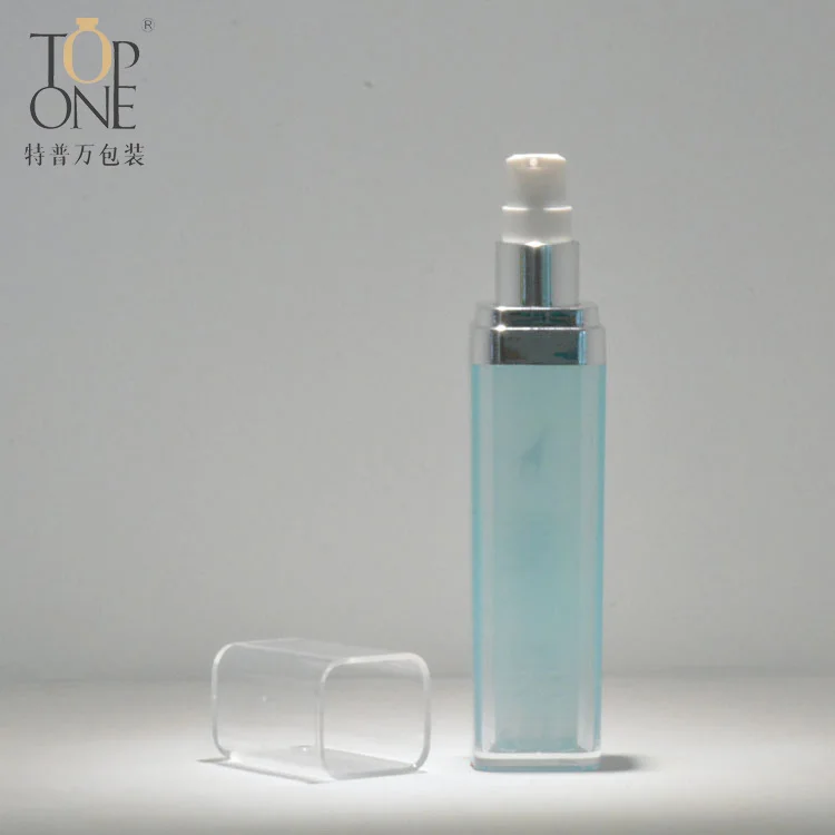 
Skin care products travel refillable essence water moisturizer face cream 30ml PMMA plastic acrylic bottle lotion pump 