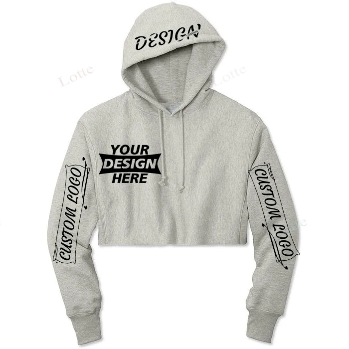 Wholesale 2023 Hot sale womens hoodies Clothing manufacturers custom 100% pure cotton young people hoodie for women