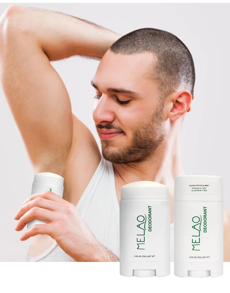 OEM organic natural vegan Organic Deodorant Stick Natural Roll on for Men Unisex Fragrance Dry Fast Antiperspirant Unscented