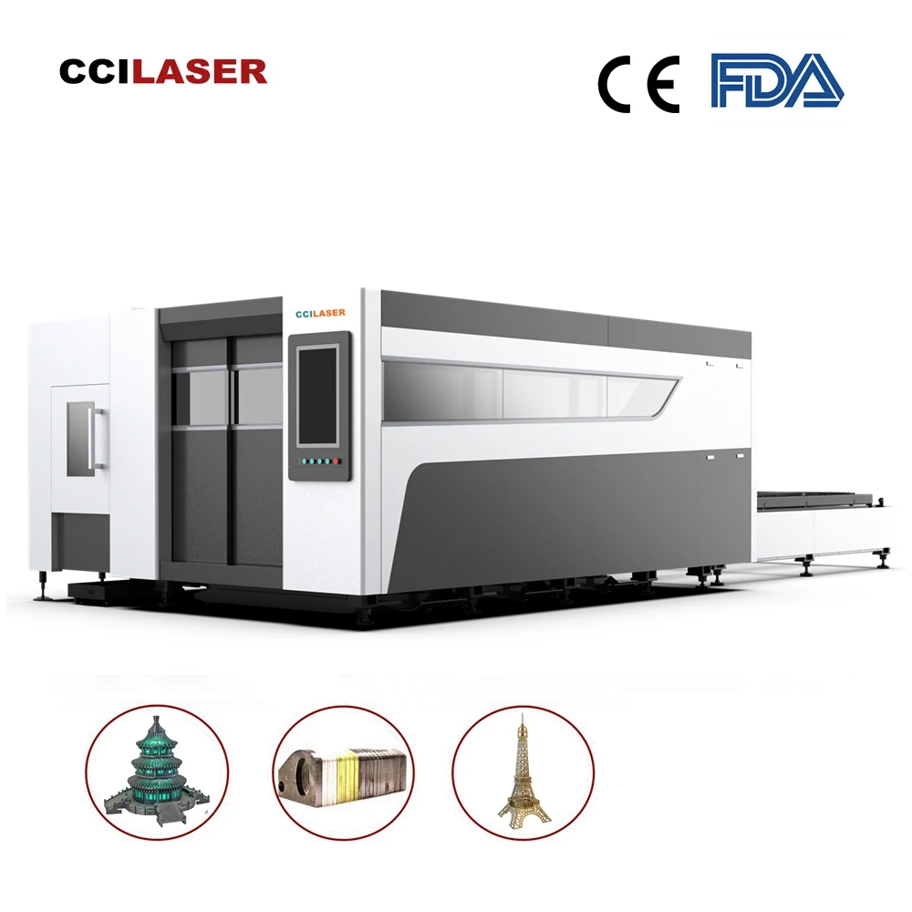 metal sheet and tube fiber laser tube cutting machine 1500w 2000w for 10 mm plate and tube sheet integration auto feeder sleeve