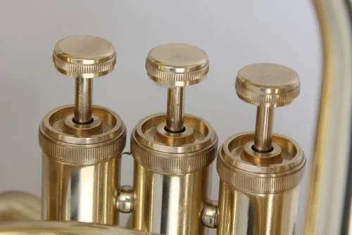 TUBA Bb KEY 3 PISTONS BRASS INSTRUMENT OEM