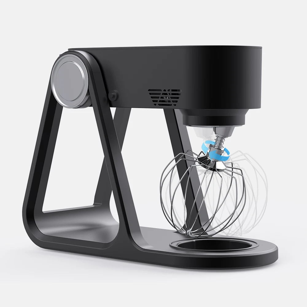 2023 Electric Dough Mixer with 6 Speeds LCD Screen Timing  1500W 5L Planetary Aid Kitchen Robot Stand Mixer