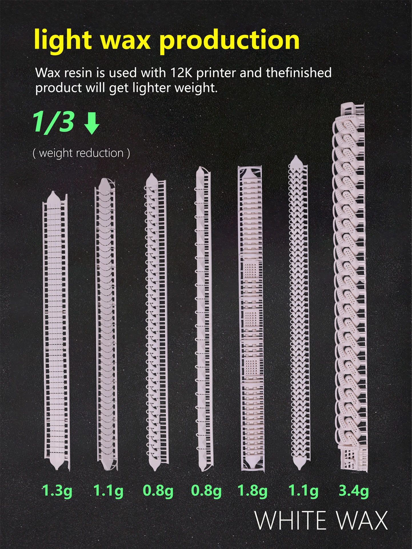 IFUN gold giant  14k UV Castable  High precision, with fine details Resin Lcd 3d Printer