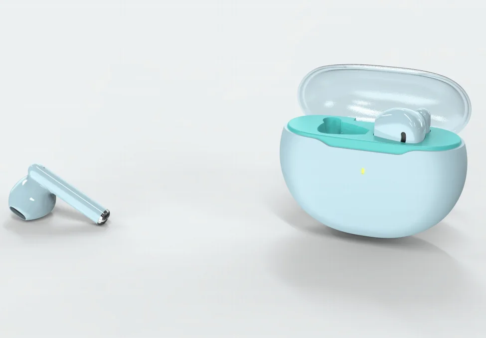 Wireless Gaming Earbuds Low Latency Bluetooth 5.3 Headphones Built-in Mic Waterproof Headset for Mobile Gamers Running Sport