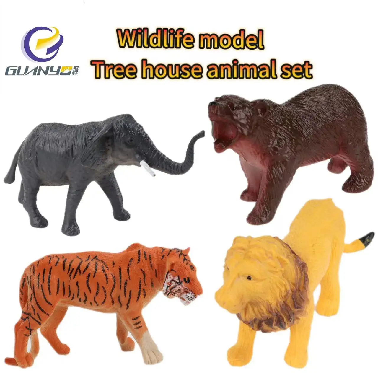 New Hot Selling Cool Simulated Animal Figure Play Model Set Durable Material Educational Function Perfect Gifts For Boys Girls