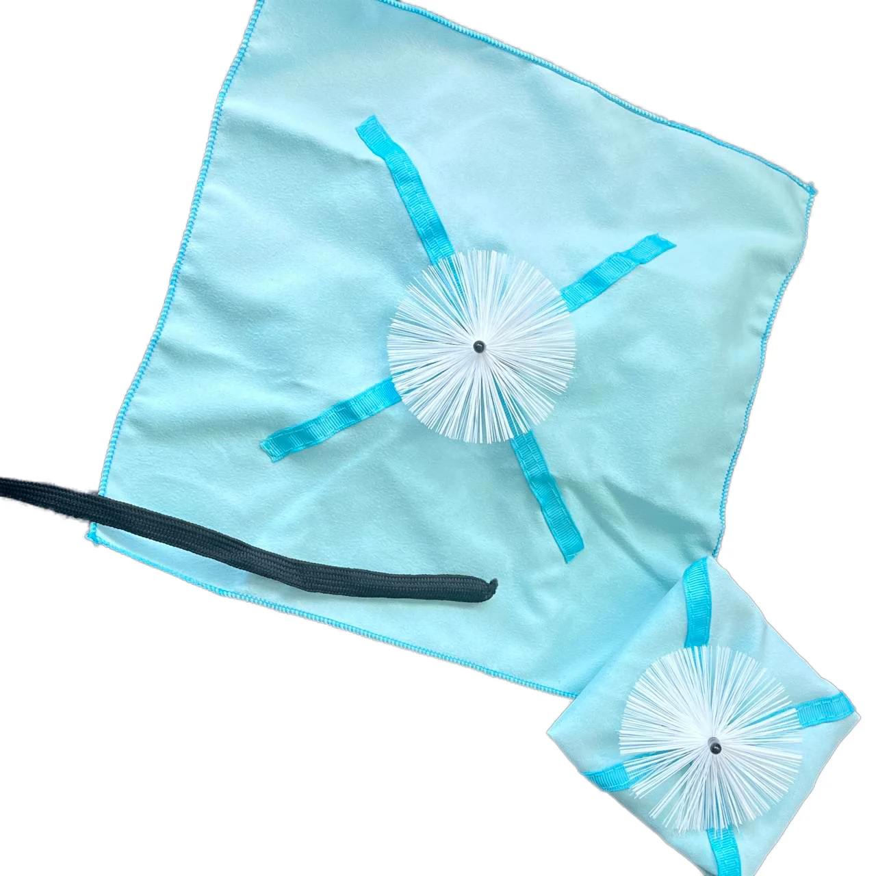 High quality lint-free microfiber absorbency saxophone swab pipe cleaning cotton cloth can extend the service life