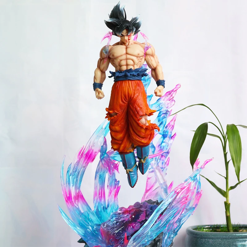 Wholesale Genshin Impact Goku Vegetal 1 PIECE Luffy Demon Slayers Narutos Anime Statue PVC Toy Doll resin plastic Action Figures