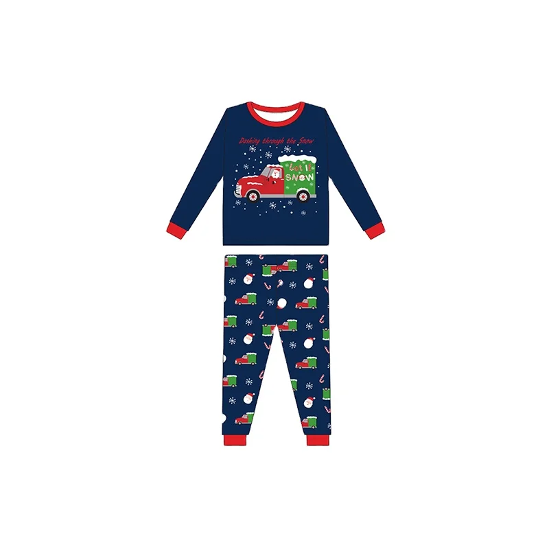 Christmas pajamas family clothes set sleepwear 100%cotton 2022 new design wholesale ODM/OEM