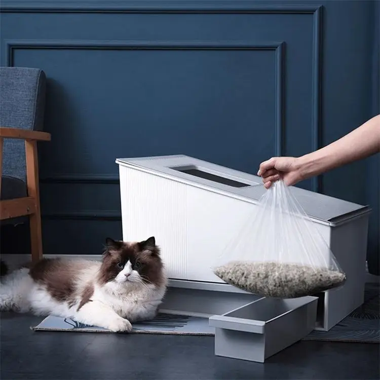 Luxury Large Automatic Cat Litter Toilet Auto Smart Intelligent Self Cleaning Cat Litter Box For Cat Toiler