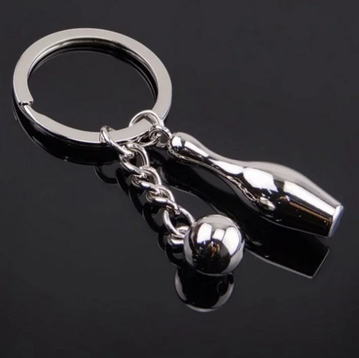 2024 New Creative mini ball key chain sports key chain factory wholesale