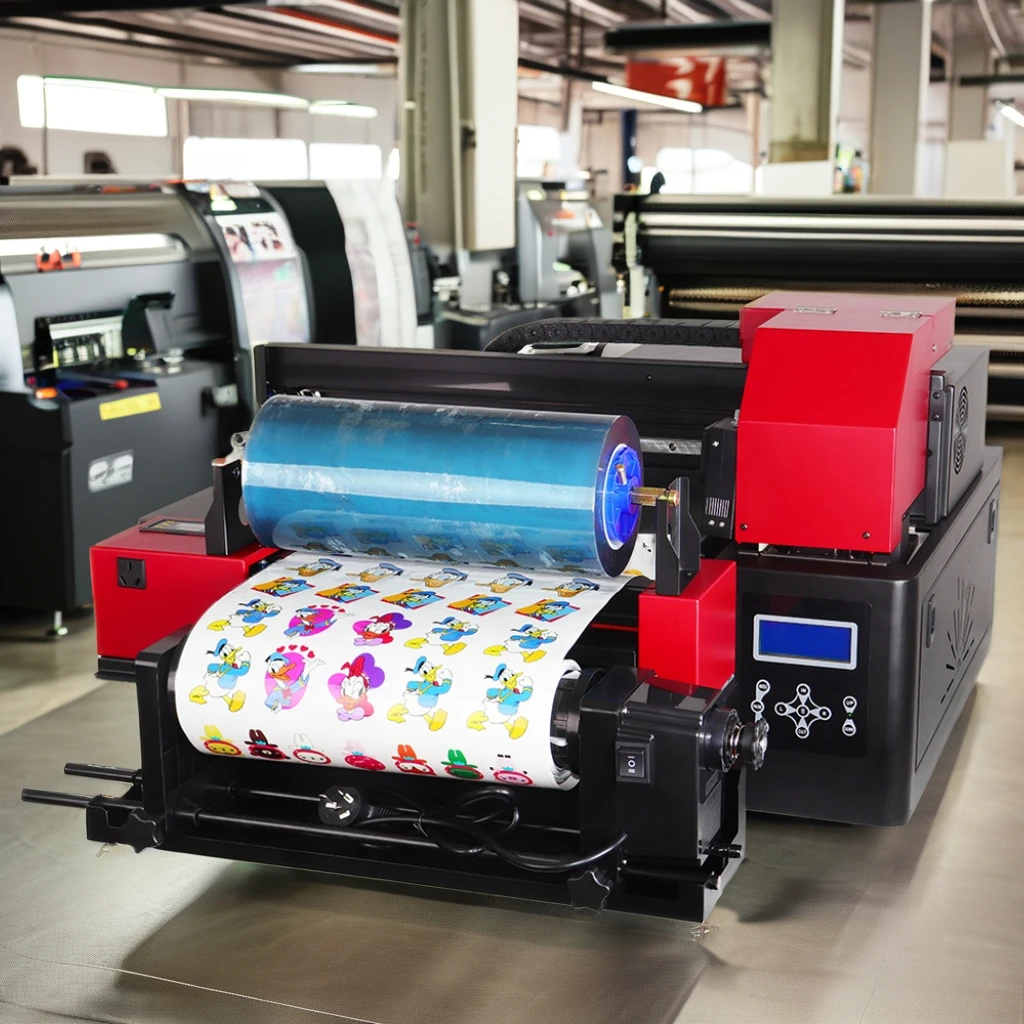 31cm 60cm UV DTF Printer A3 Roll To Roll UV DTF Printer For Making UV Transfer Sticker