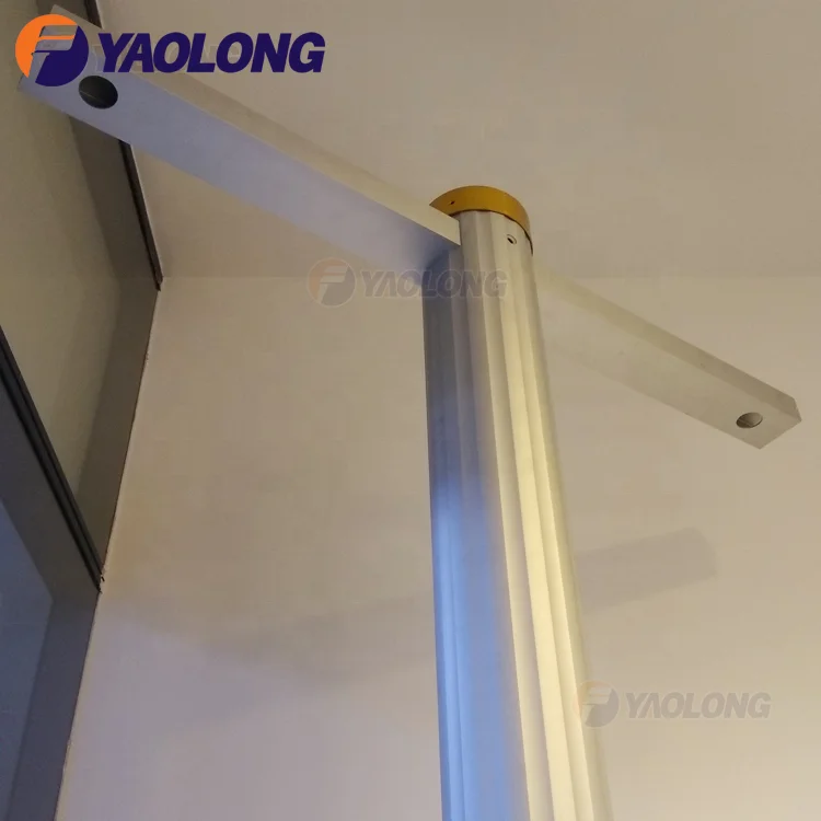 3 Meter Customized Tapered Aluminum Lamp Pole/Metal Pole For Lighting