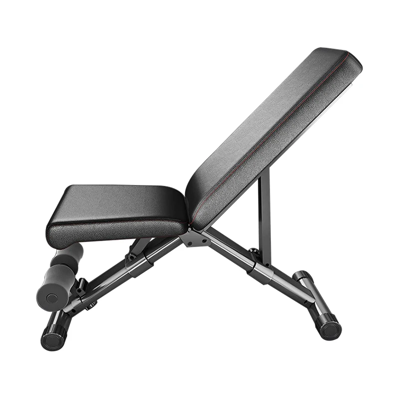 Многофункциональная Тяжелая атлетика домашняя фитнес-Тренировка складное оборудование для тренажерного зала тренажер для тяжелой атлетики домашняя скамья пресс регулируемая гантели