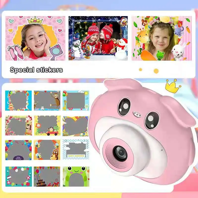 2.0inch IPS LCD Screen Digital Selfie Kids toy Camera best gift for children